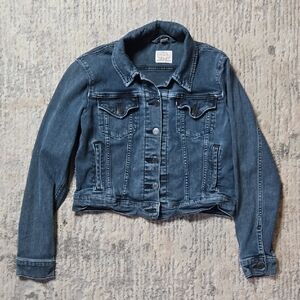 Levi's Dark Blue Women's Jean Jacket Vintage Classic Demin Fall